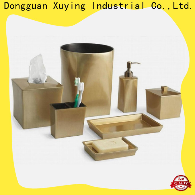 durable white bathroom accessories set customized for hotel