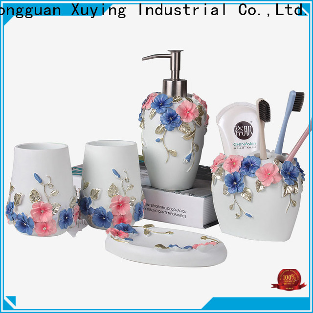 Xuying Bathroom Items black and white bathroom accessories customized for restroom