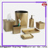 fashion gold bathroom accessories on sale for restroom